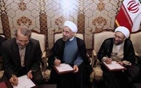 اخبار,دیدار سران سه قوه با یکدیگر