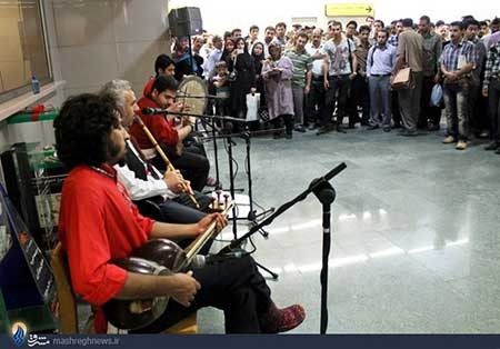 اخبار,اخباراجتماعی ,کنسرت در ایستگاه مترو