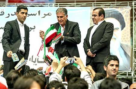 اخبار,اخبار ورزشی ,مراسم بدرقه تیم ملی فوتبال ایران