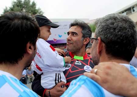 اخبار,اخبار ورزشی ,دیدار پیشکسوتان با کودکان‌سرطانی