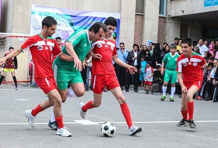 اخبار,اخبار ورزشی ,دیدار پیشکسوتان با کودکان‌سرطانی