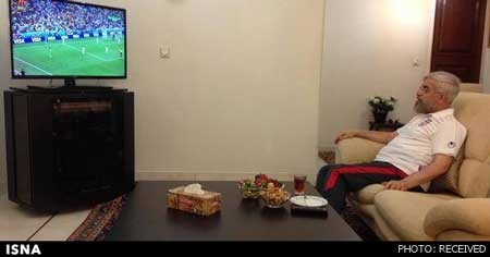 اخبار ,اخبار سیاسی ,عکس فوتبالی  رئیس‌جمهور