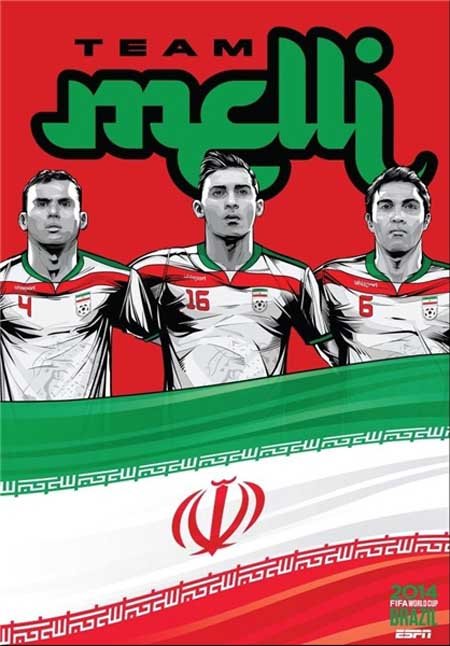 اخبار , اخبار ورزشی , پوستر تیم‌های جام جهانی