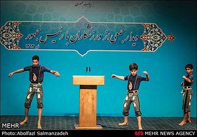 اخبار,اخبار ورزشی ,د یدارروحانی با ورزشکاران