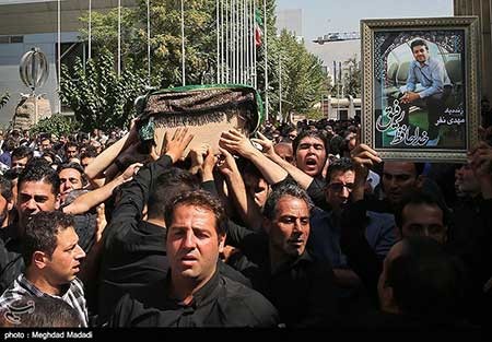 اخبار,اخبار ورزشی ,تشییع پیکر مرحوم مهدی نفر