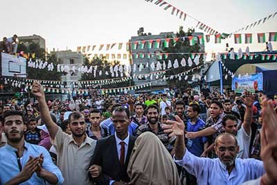 اخبار,اخباربین الملل,مراسم عروسی در غزه 