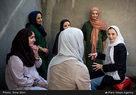 اخبار , اخبار فرهنگی,پشت صحنه سریال شمعدونی,تصاویر سریال شمعدونی