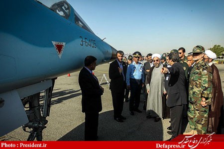 اخبار ,اخبار سیاسی ,بازدید روحانی از نمایشگاه وزارت دفاع