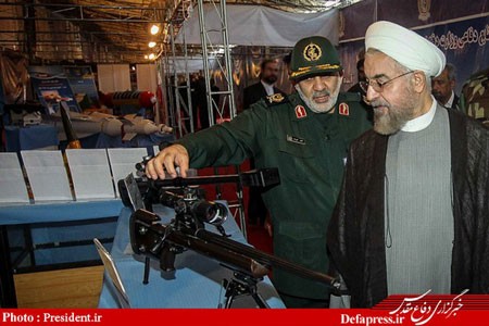 اخبار ,اخبار سیاسی ,بازدید روحانی از نمایشگاه وزارت دفاع