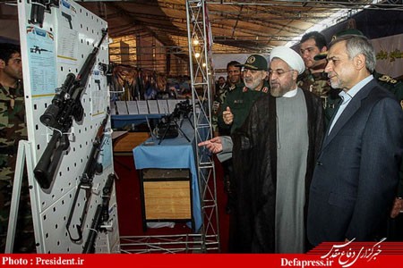 اخبار ,اخبار سیاسی ,بازدید روحانی از نمایشگاه وزارت دفاع