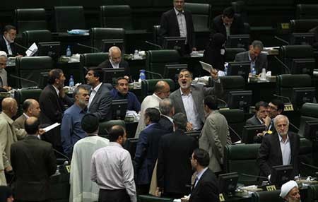 اخبار ,اخبار سیاسی ,درگیری لفظی زاکانی با لاریجانی