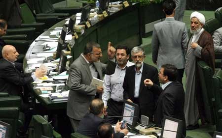 اخبار ,اخبار سیاسی ,درگیری لفظی زاکانی با لاریجانی