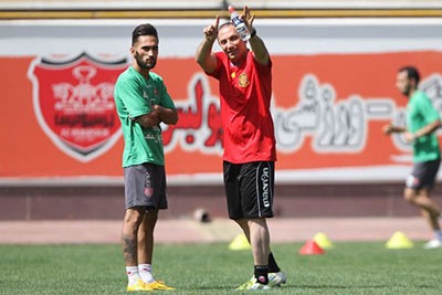 اخبار,اخبار ورزشی,اولین تمرین پرسپولیس با درخشان