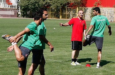 اخبار,اخبار ورزشی,اولین تمرین پرسپولیس با درخشان