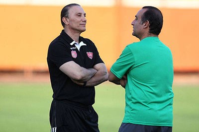 اخبار,اخبارورزشی, جشن تولد در تمرین پرسپولیس