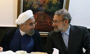 اخبار,اخبارسیاسی,نشست خبری مشترک روحانی و لاریجانی