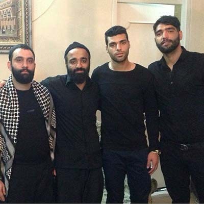 اخبار,اخبار ورزشی,دو بازیکن پرسپولیس در کنار مداح مشهور