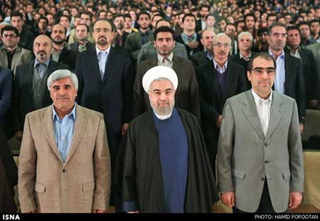 اخبار,اخبار سیاسی ,روحانی در مراسم روز دانشجو 