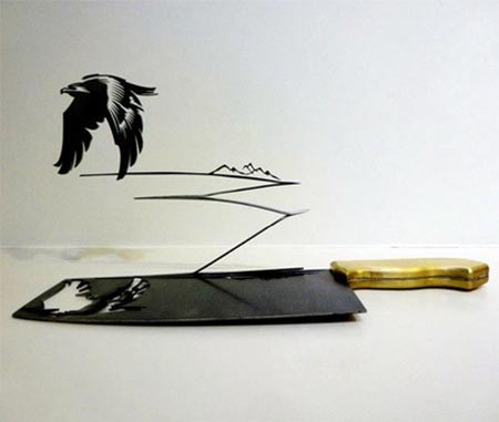 اخبار,اخبار گوناگون ,هنرمندی زیبا با ساطور 