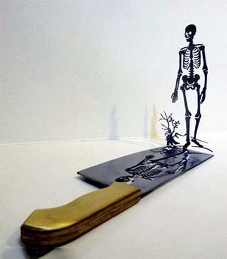 اخبار,اخبار گوناگون ,هنرمندی زیبا با ساطور 