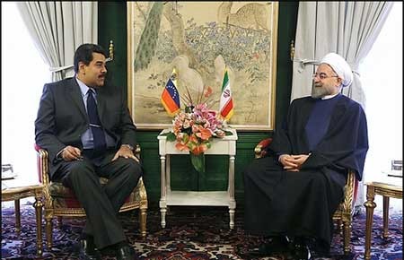 اخبار,اخبار سیاست خارجی , استقبال روحانی از رییس جمهور ونزوئلا 