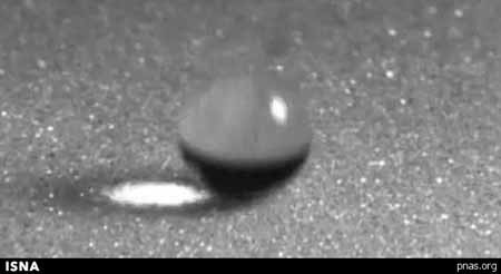 اخبار,اخبار علمی,چگونگی برخورد قطرات باران با زمین