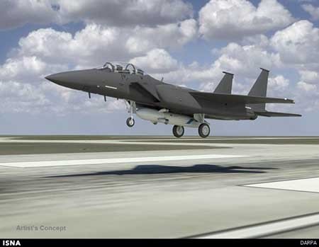 پرتاب ماهواره‌ به فضا با جت + تصاویر