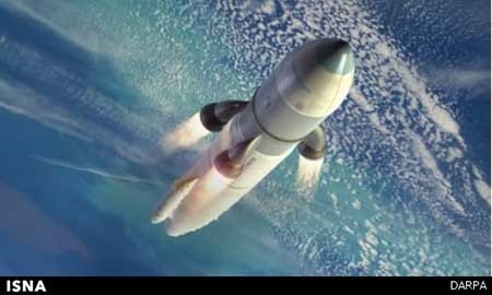 پرتاب ماهواره‌ به فضا با جت + تصاویر