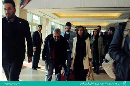 تصاویری از پشت صحنه حضور بازیگران در کاخ جشنواره