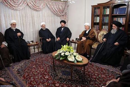 اخبار,حضور مسئولان نظام در منزل حسن روحانی