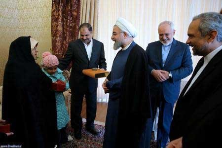 اخبار,اخبار سیاسی ,دیدار حسن روحانی با دیپلمات آزاده شده ایرانی 