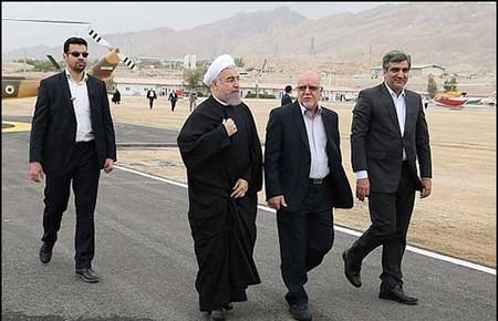اخبار,اخبار سیاسی ,حسن روحانی در عسلویه 