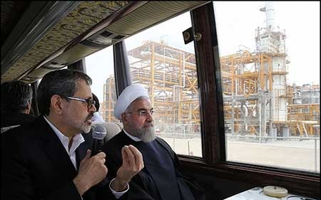اخبار,اخبار سیاسی ,حسن روحانی در عسلویه 