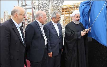 اخبار,اخبار سیاسی ,حسن روحانی در عسلویه 