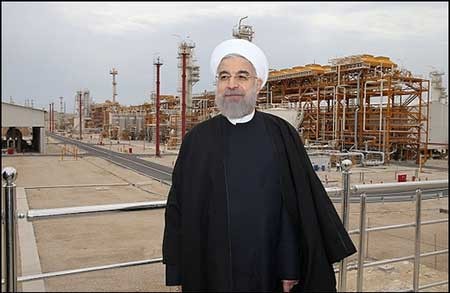 اخبار,اخبار سیاسی ,حسن روحانی در عسلویه 