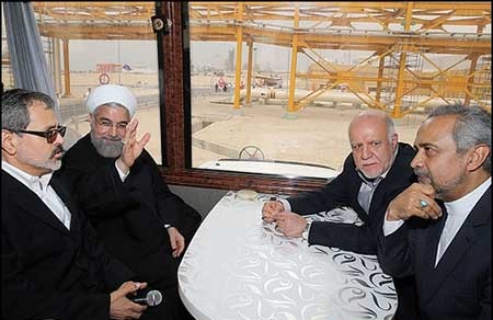 اخبار,اخبار سیاسی ,حسن روحانی در عسلویه 