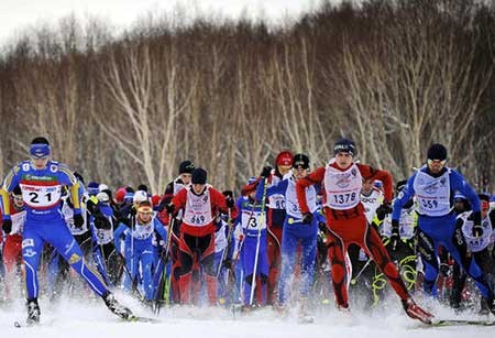 عکسهای جالب,مسابقات اسکی ,تصاویر جالب