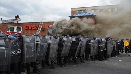 اخبار,اخبار بین الملل ,  درگیری معترضین و پلیس در آمریکا