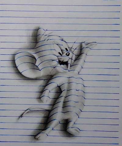 اخبار,اخبار گوناگون,نقاشی های سه بعدی