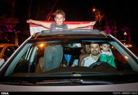 اخبار,اخبارورزشی, شادیهای  مردم برای برد تیم ملی والیبال ایران