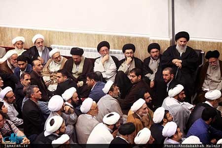 اخبار,اخبارسیاسی,دیدار سید حسن خمینی با  روحانیون استان گلستان