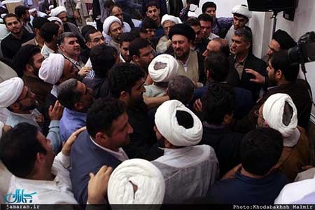 اخبار,اخبارسیاسی,دیدار سید حسن خمینی با  روحانیون استان گلستان