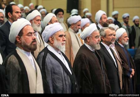 اخبار,اخبار سیاسی , دیدار رییس جمهور با روحانیون