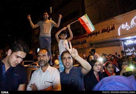 اخبار,اخبارورزشی, شادیهای  مردم  از برد تیم  ملی  والیبال  ایران