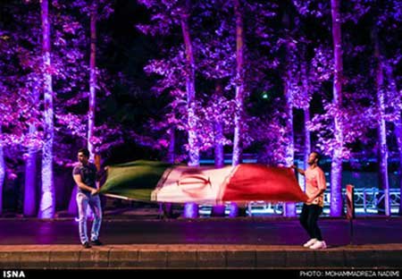 اخبار,اخبار ورزشی,شادی خیابانی مردم تهران از برد والیبال