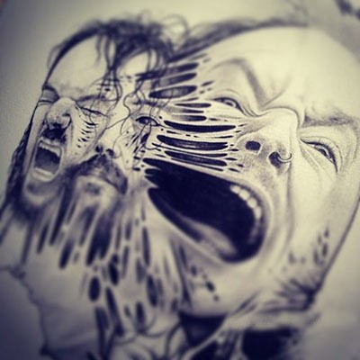 اخبار,اخبار گوناگون,نقاشی سیاه قلم