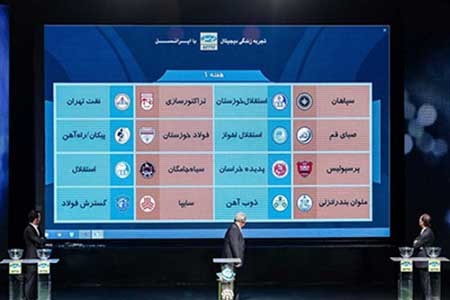 اخبار,اخبار ورزشی,  مراسم قرعه‌کشی پانزدهمین دوره رقابت‌های لیگ برتر