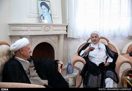 اخبار,اخبارسیاسی,دیدار  هاشمی رفسنجانی بایوسف صانعی