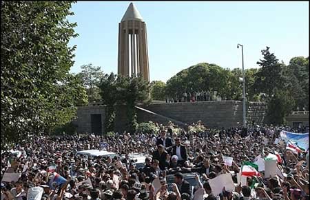 اخبار,اخبار سیاسی,تصاویر  سفر  روحانی  به  همدان 