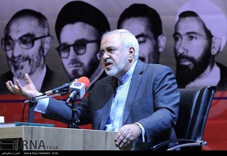 اخبار,اخبارسیاسی,حضور ظریف در مراسم یادمان آیینه داران آفتاب